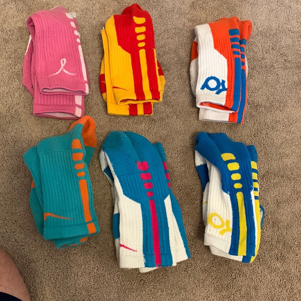 Nike Elite socks -6 pair size L